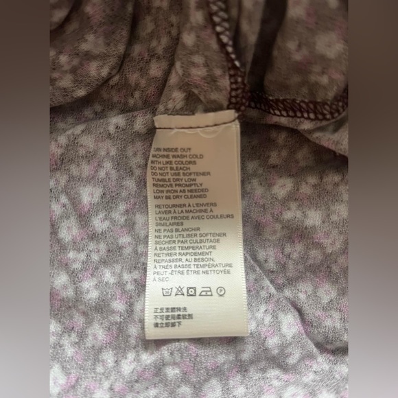 NEW Free People Women Love Story Maxi Dress Raisin Combo Burgundy Brown Floral M - Picture 16 of 16